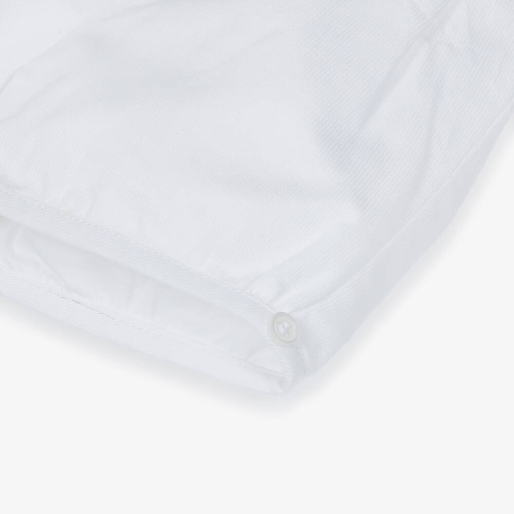 Kidiwi-Boys Blue & White Stripe Buster Suit | Childrensalon