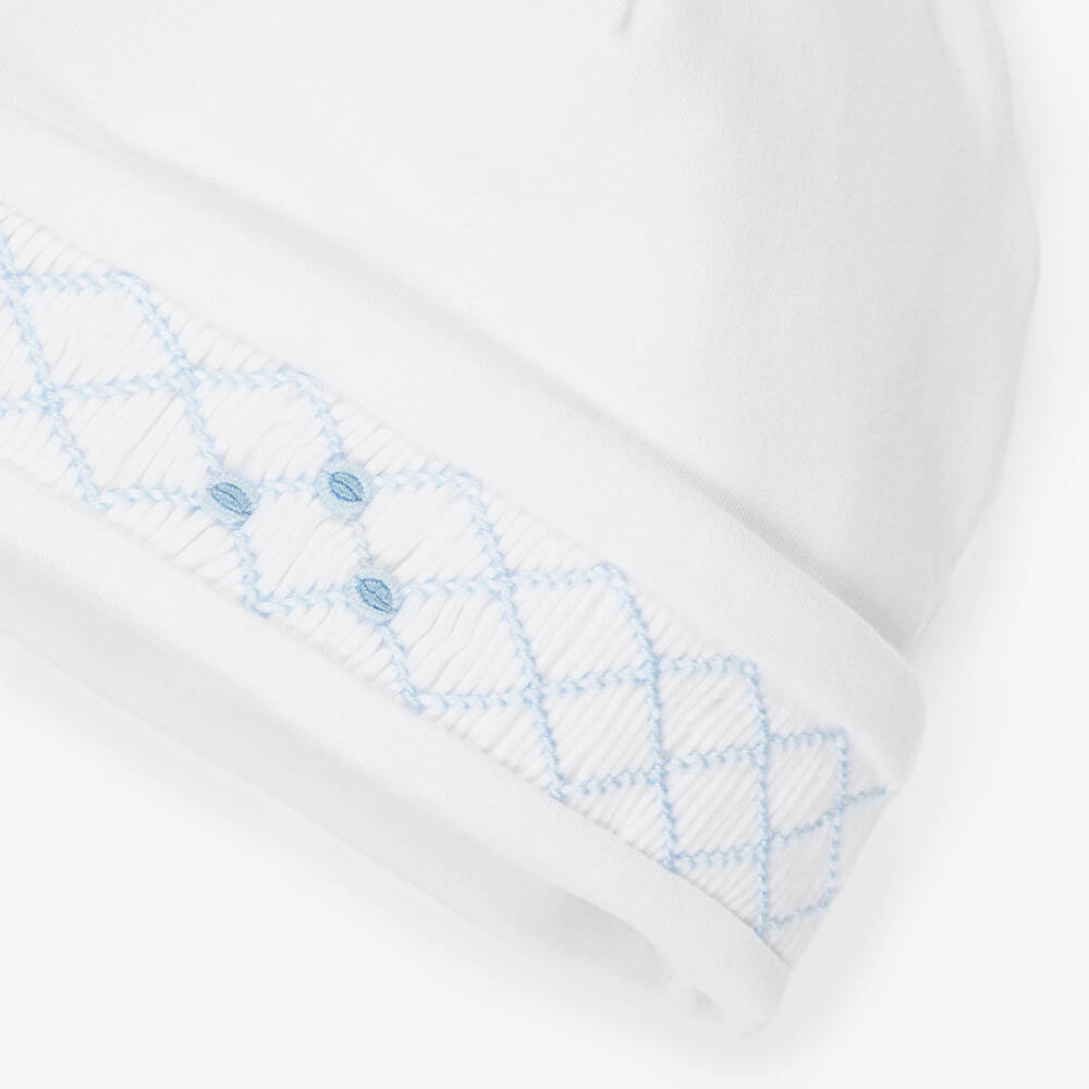 Kissy Kissy-Шапка из белого хлопка для малышей мальчиков | Childrensalon