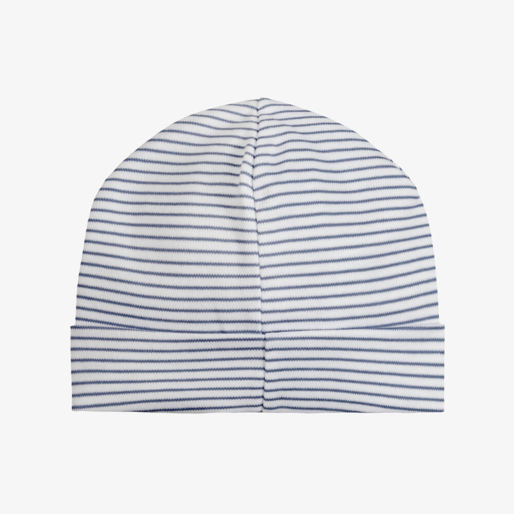 Kissy Kissy-Baby Boys Bears On The Go Pima Cotton Hat | Childrensalon