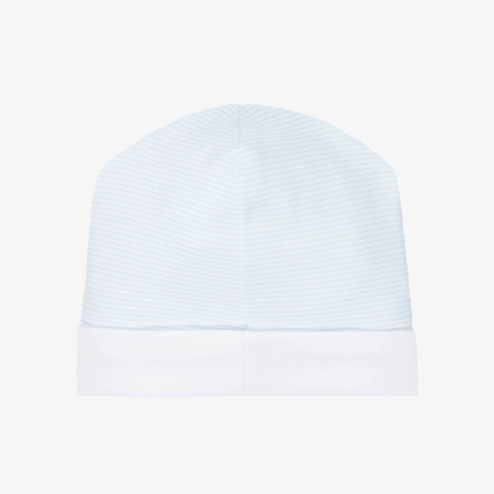Kissy Kissy-Baby Boys Classic Treasures Hat in Pima Cotton | Childrensalon