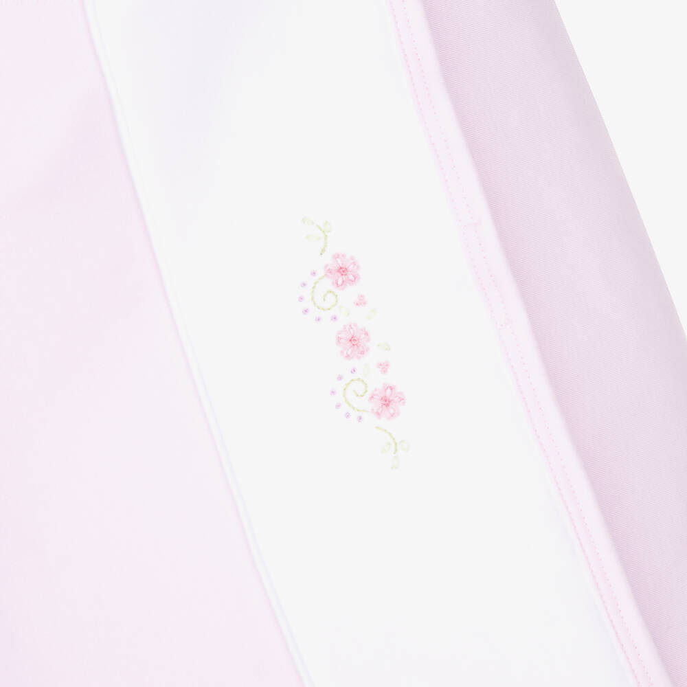 Kissy Kissy-Baby Girls Pink Pima Cotton Fall Medley Nest (78cm) | Childrensalon