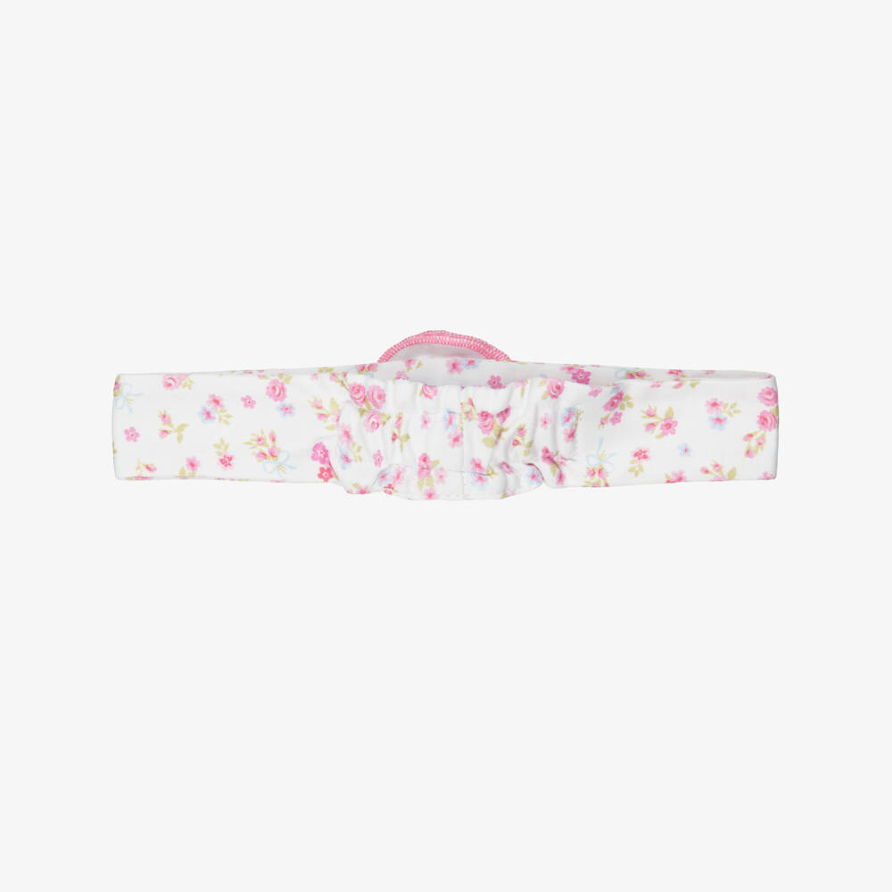 Kissy Kissy-Baby Girls Rose Renaissance Pima Cotton Headband | Childrensalon