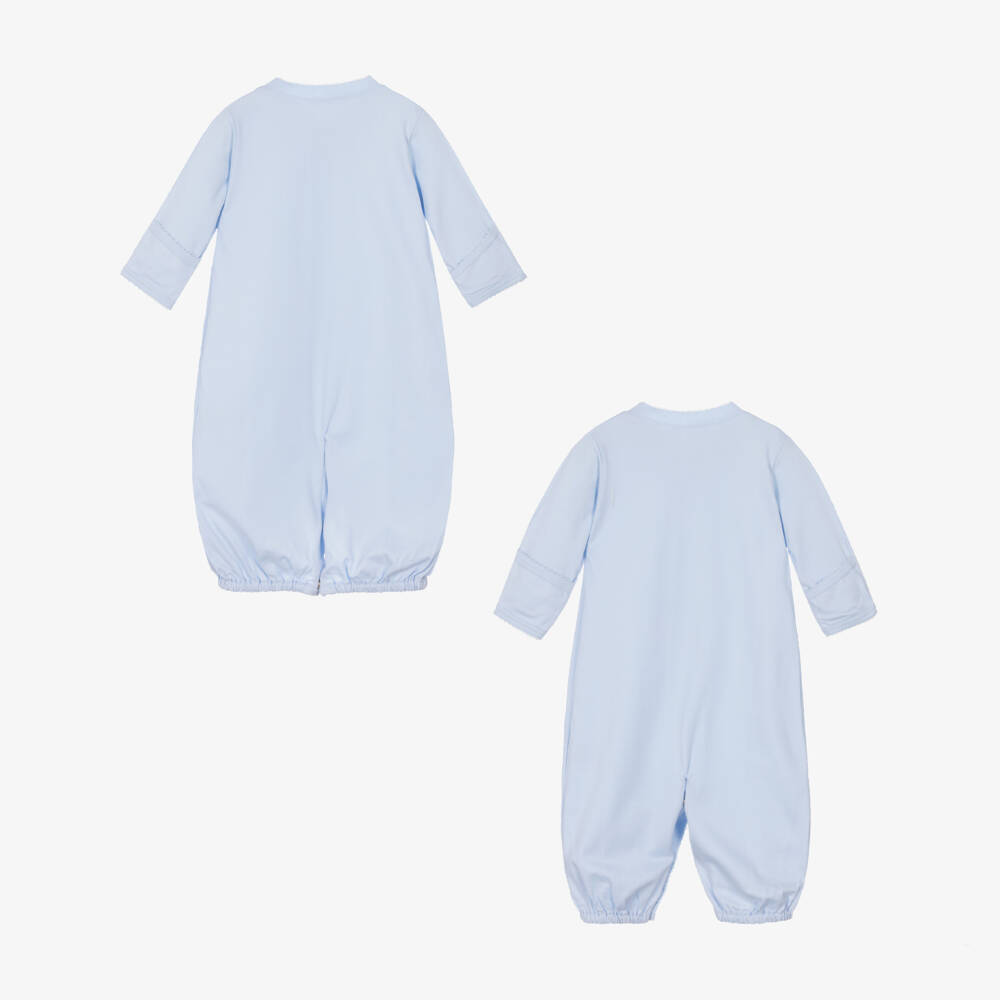 Kissy Kissy-Голубое платье-трансформер из хлопка пима | Childrensalon