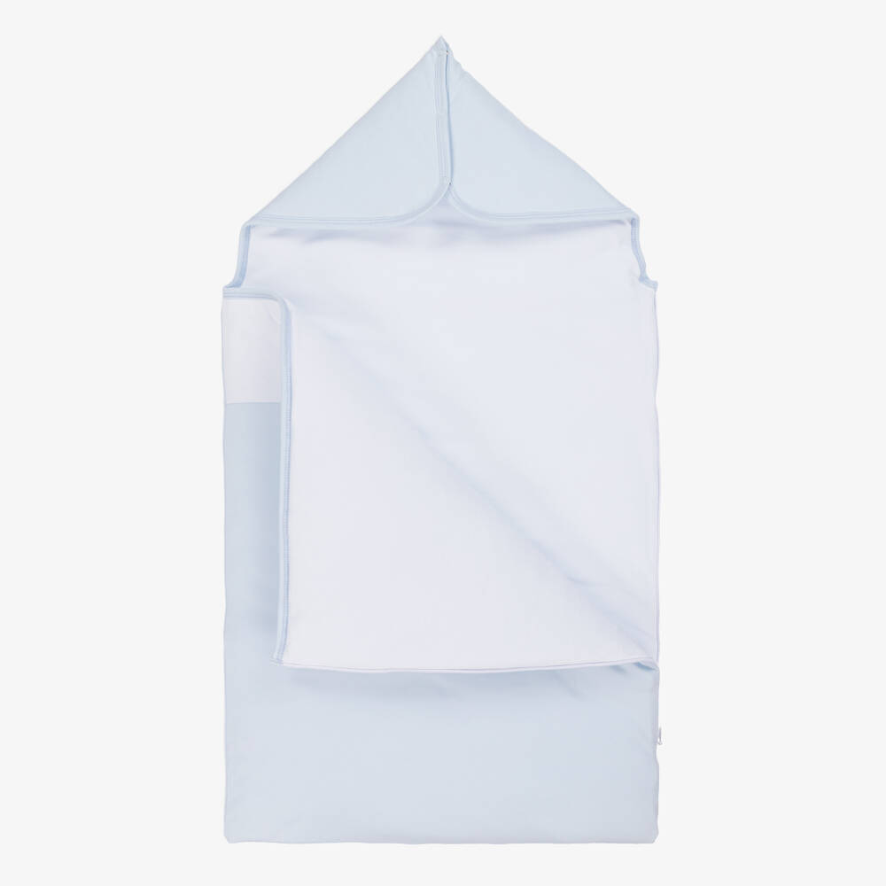 Kissy Kissy-بيبي نيست قطن بيما لون أزرق  | Childrensalon