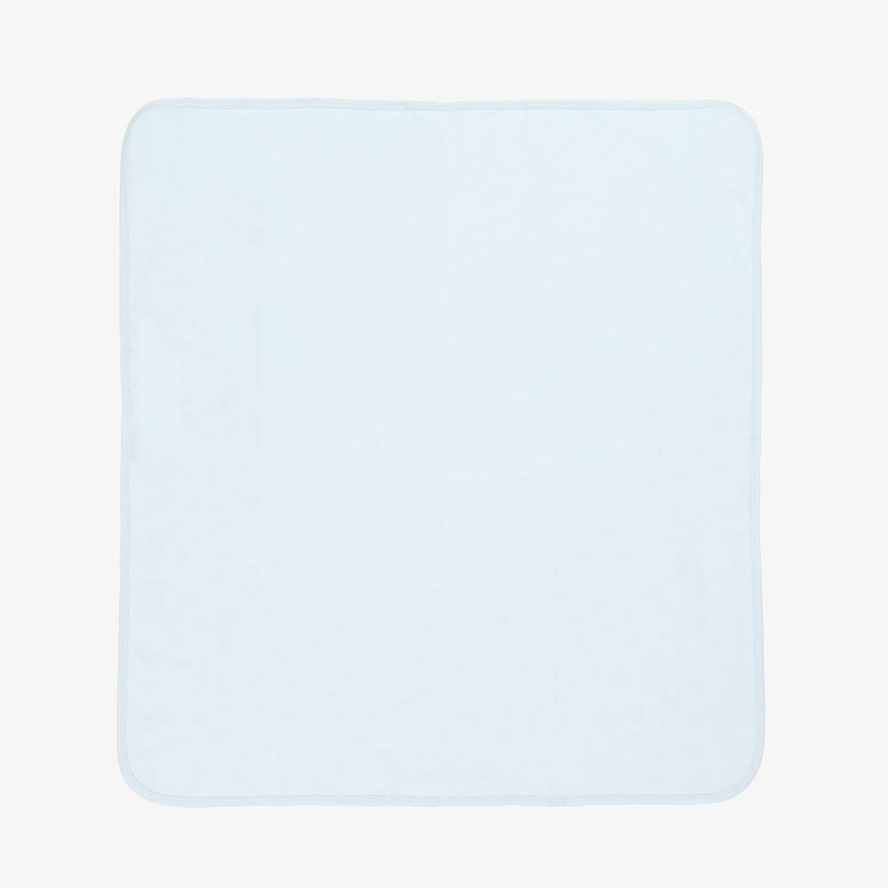 Kissy Kissy-Boys Blue Pima Cotton Plane Blanket | Childrensalon