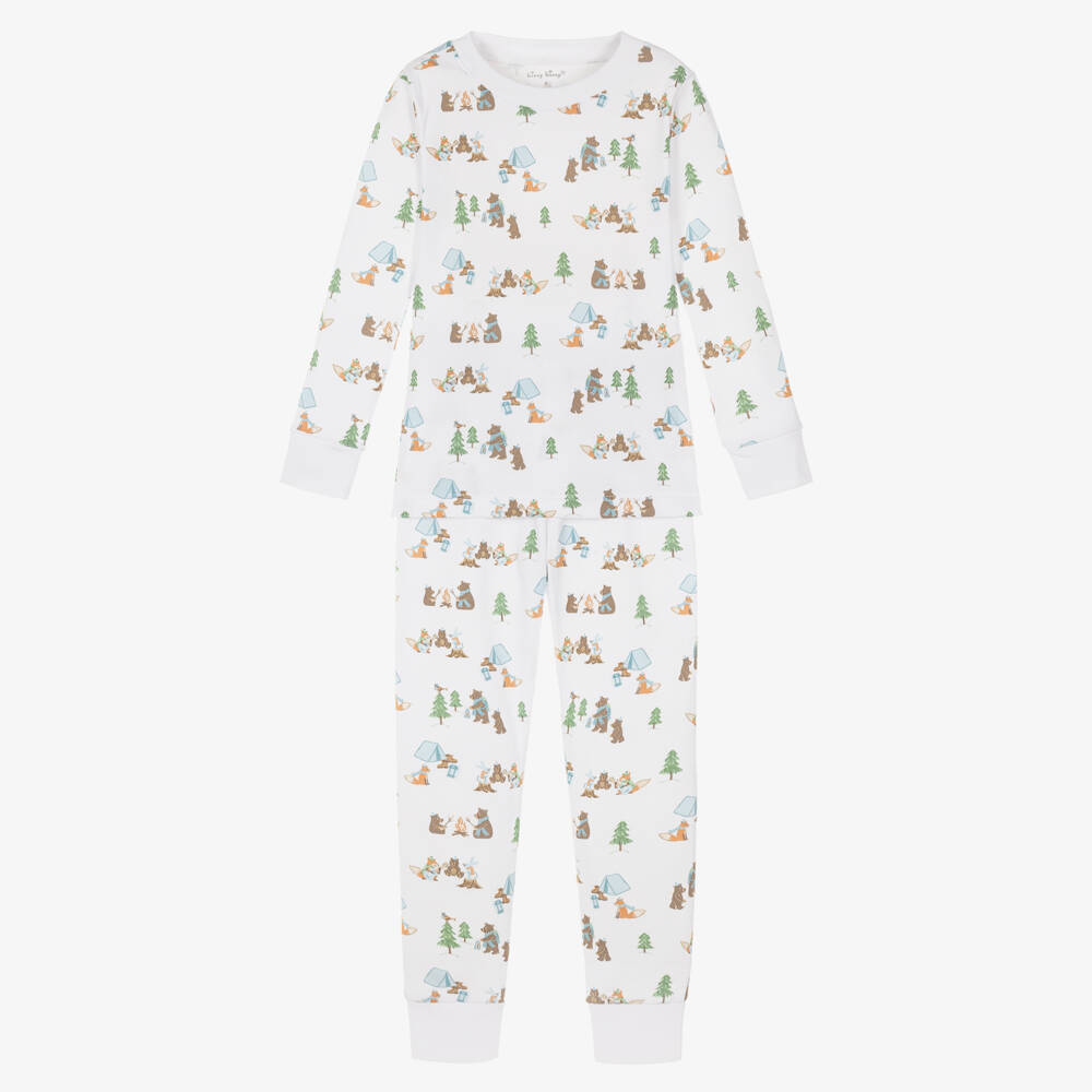 Kissy Kissy-Boys Campsite Friends Pima Cotton Pyjamas | Childrensalon