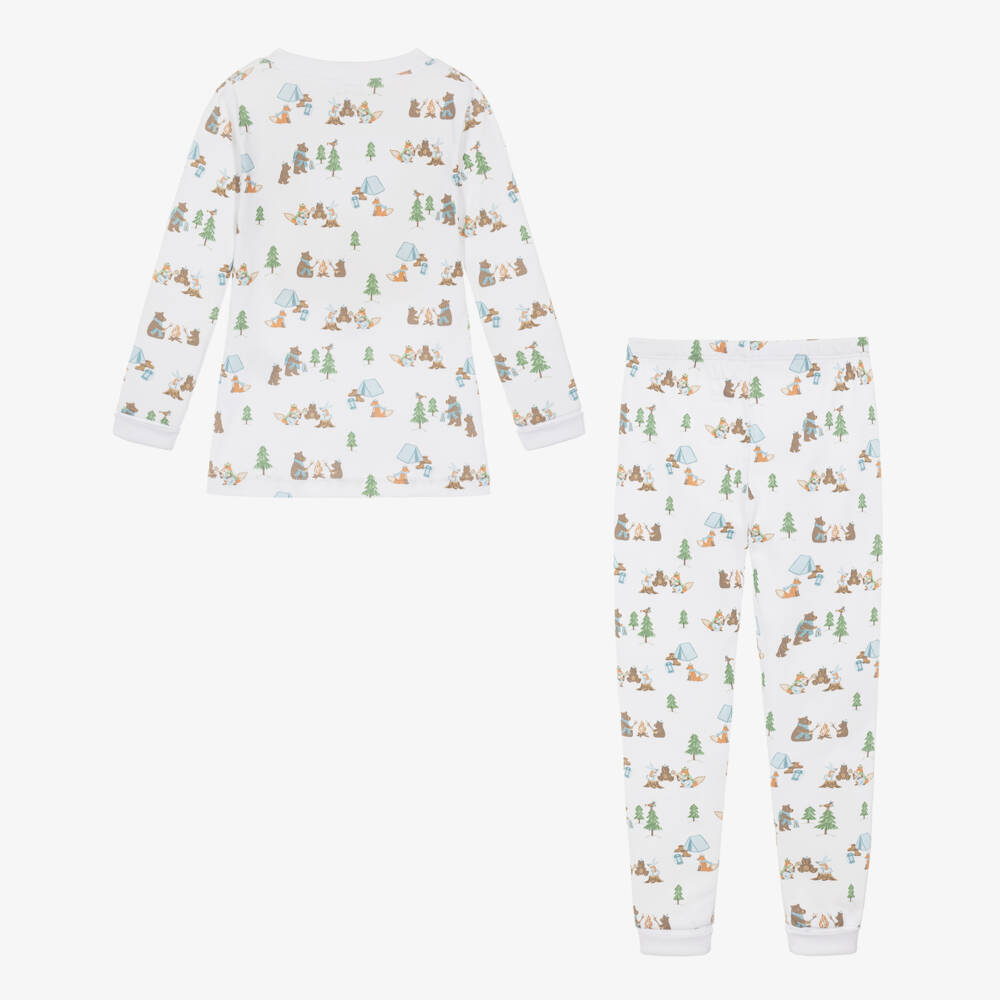 Kissy Kissy-Boys Campsite Friends Pima Cotton Pyjamas | Childrensalon