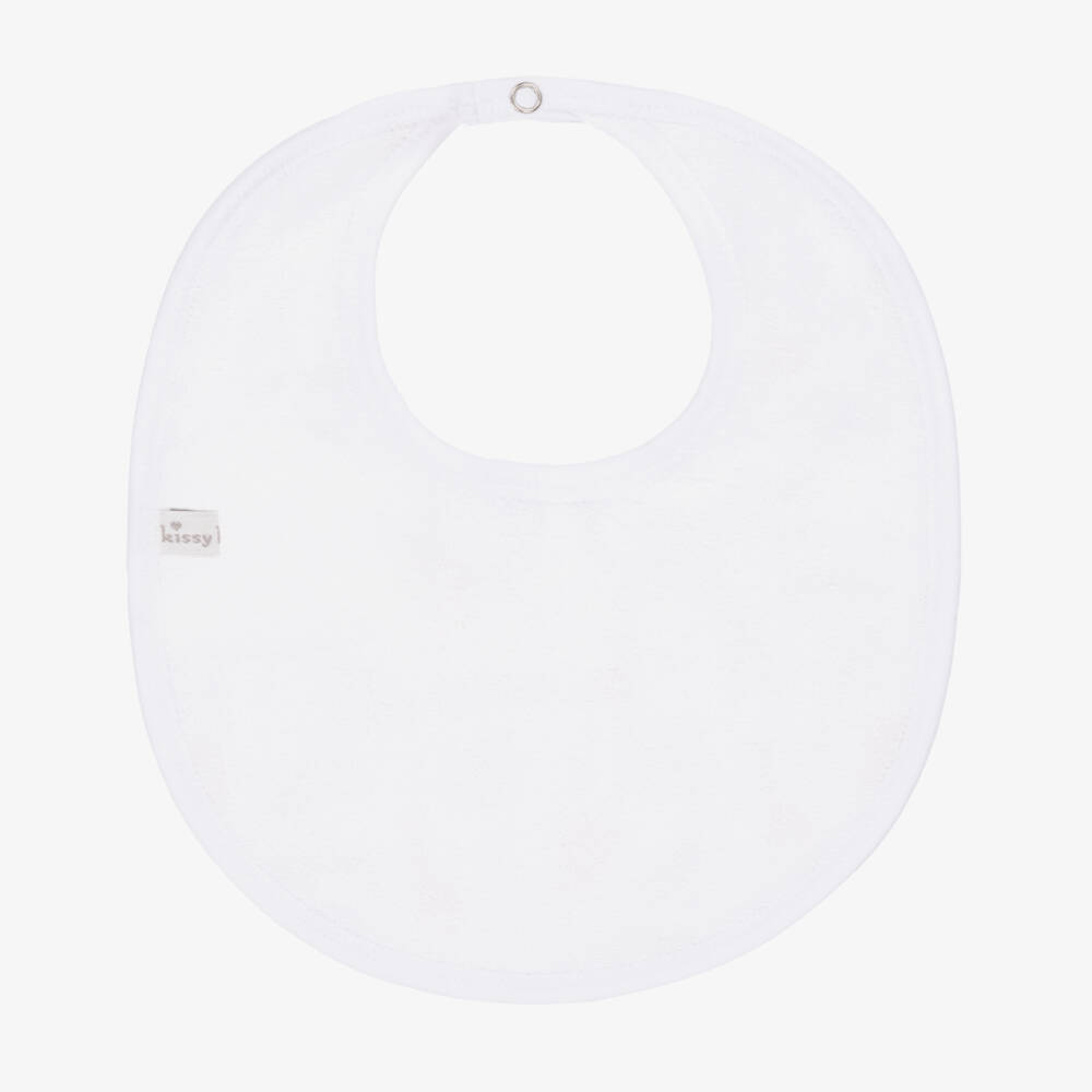 Kissy Kissy-Белый нагрудник Safari Adventure для мальчиков | Childrensalon