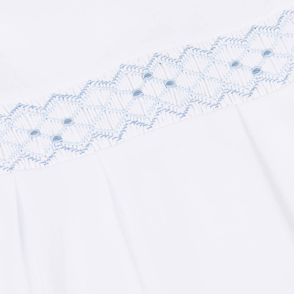 Kissy Kissy-Белый хлопковый комбинезон для мальчиков | Childrensalon