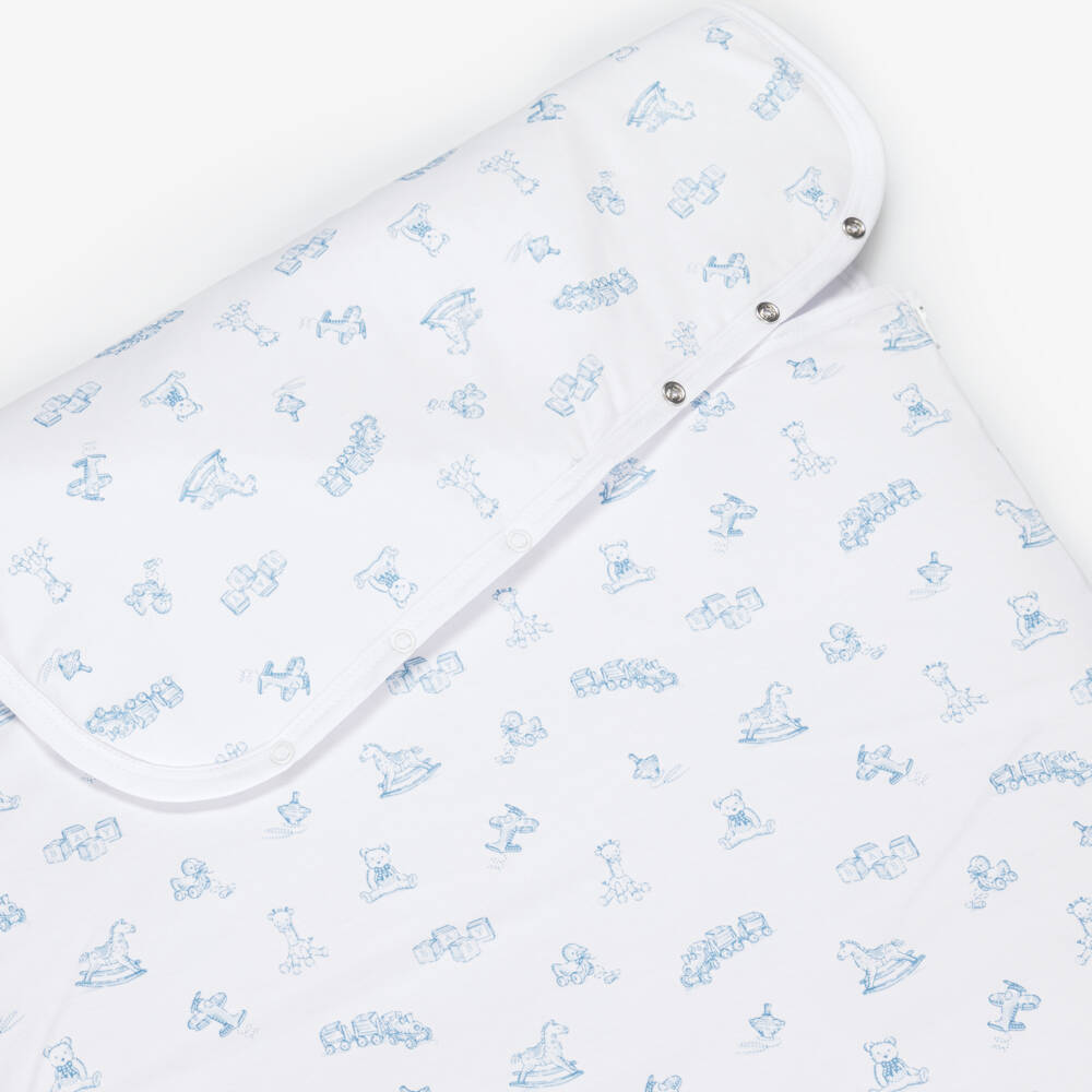 Kissy Kissy-Гнездо с игрушечным принтом белое для мальчиков | Childrensalon