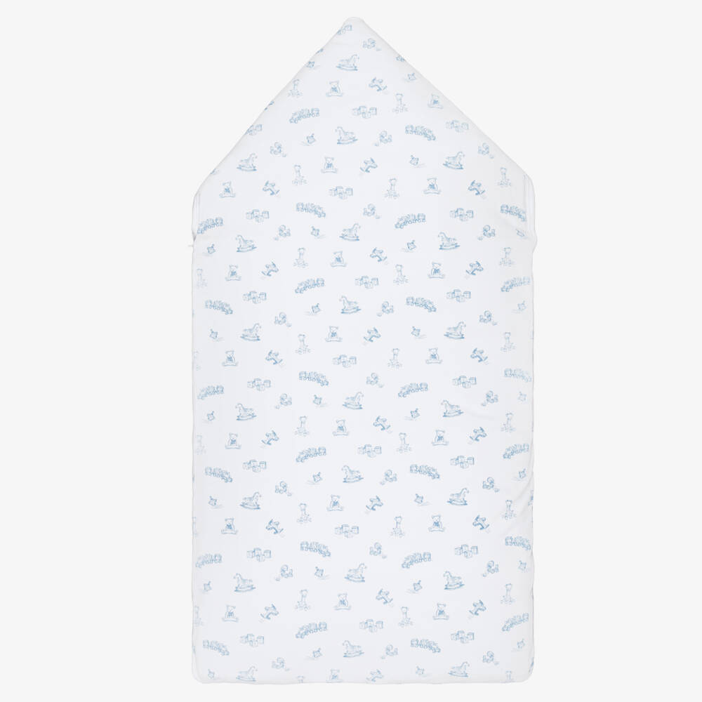 Kissy Kissy-Гнездо с игрушечным принтом белое для мальчиков | Childrensalon