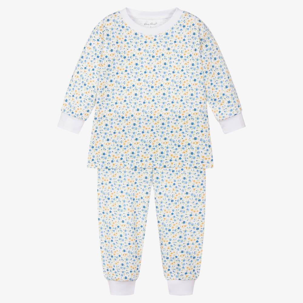 Kissy Kissy - Girls Pima Cotton Floral Fantasy Pyjamas | Childrensalon