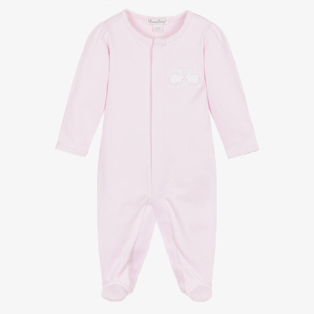 Kissy Kissy-Розовый комбинезон с зайчиком для девочек | Childrensalon