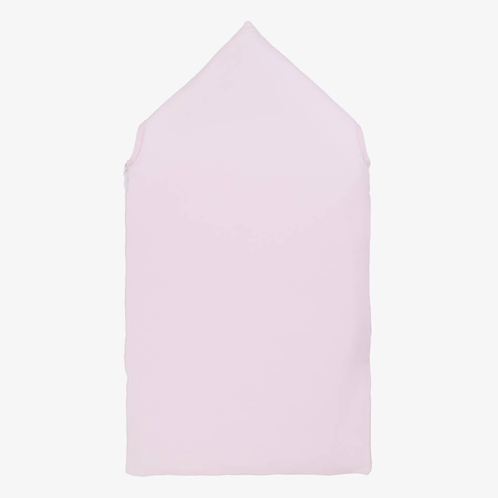 Kissy Kissy-Girls Pink Pima Cotton Riding Rockers Baby Nest | Childrensalon