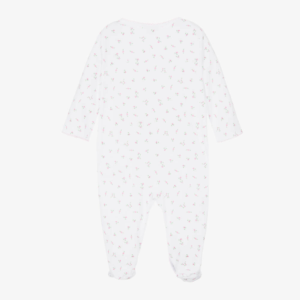 Kissy Kissy-Белый комбинезон из хлопка пима | Childrensalon