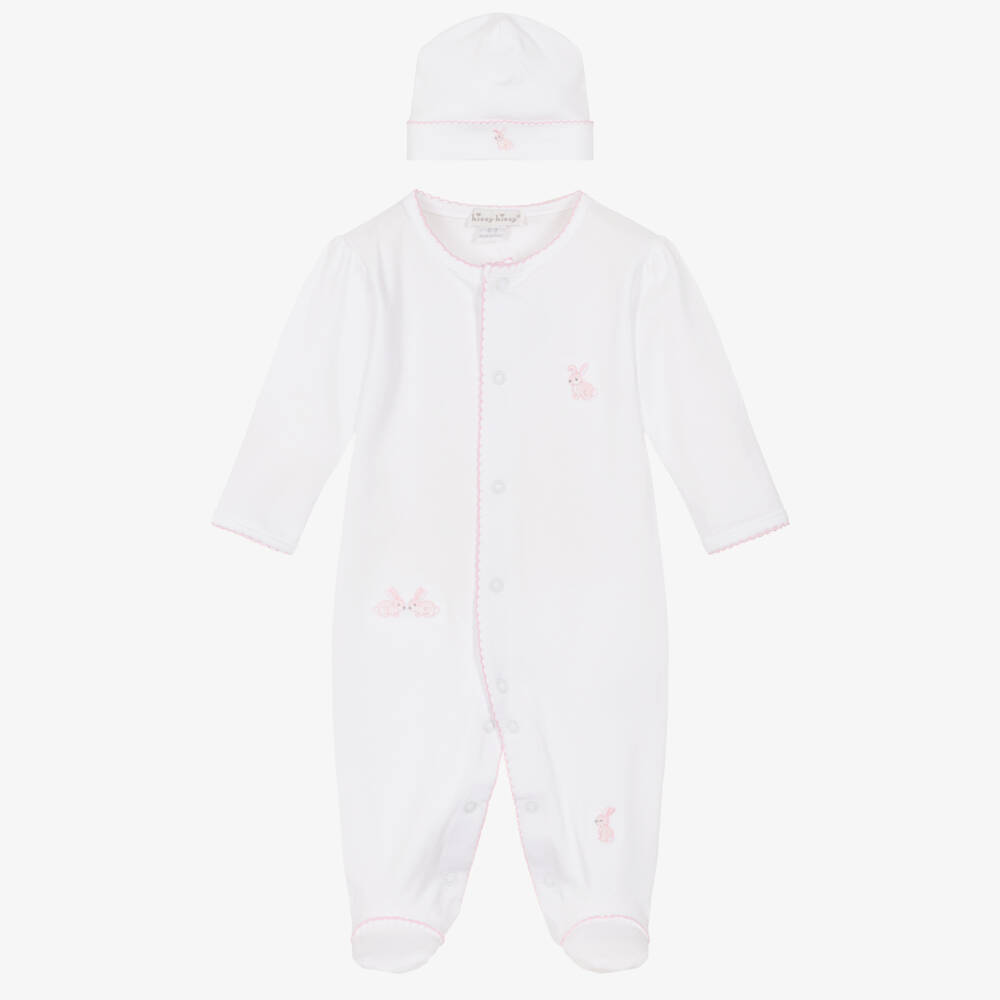 Kissy Kissy-بدلة بيضاء للبنات بتصميم الأرنب الساحر | Childrensalon