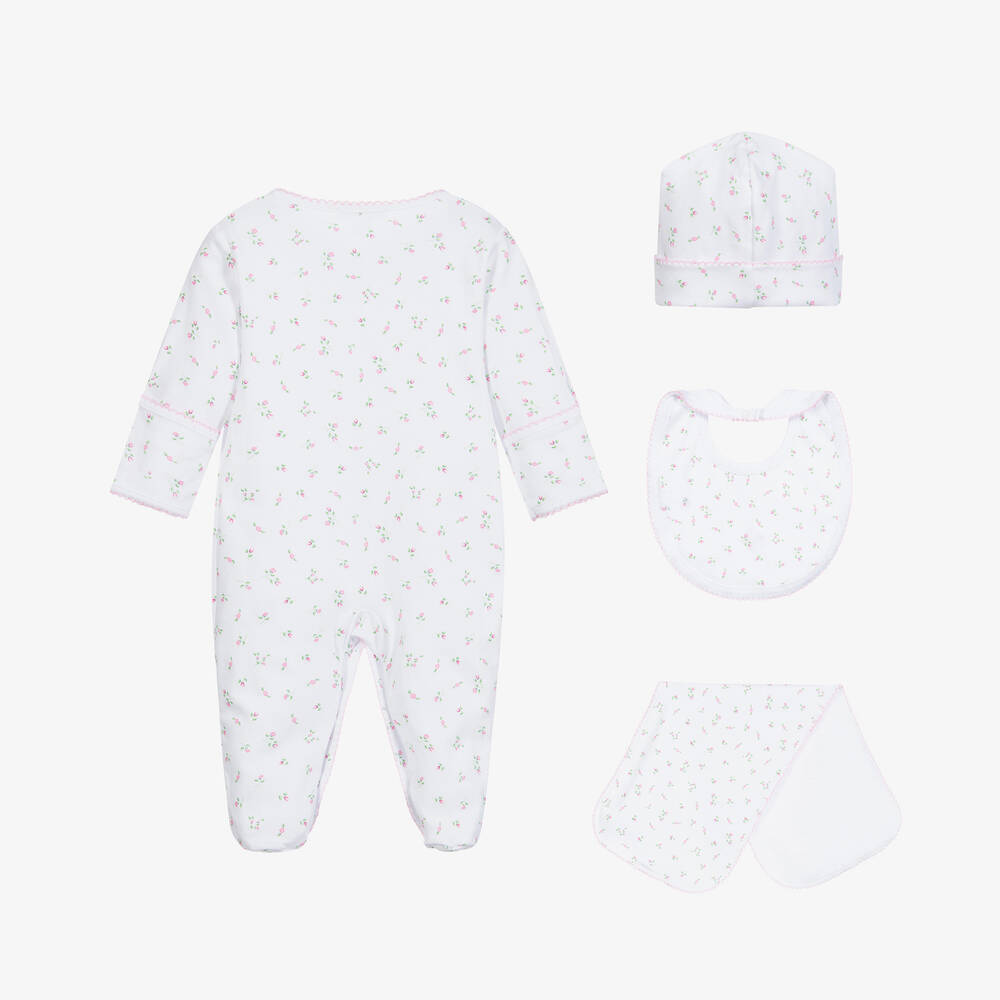 Kissy Kissy-Подарочный комплект детской одежды из хлопка пима с розами | Childrensalon