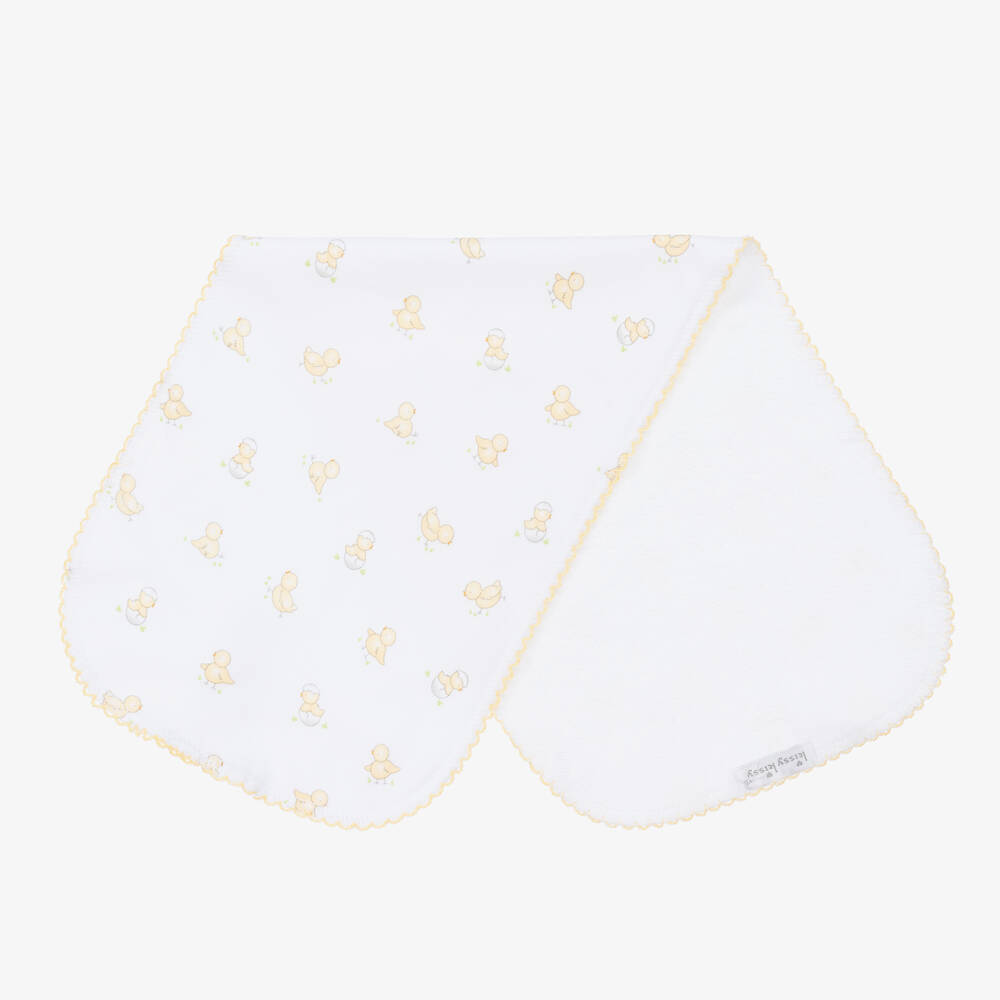 Kissy Kissy-Pima Cotton Burp Cloth (47cm) | Childrensalon