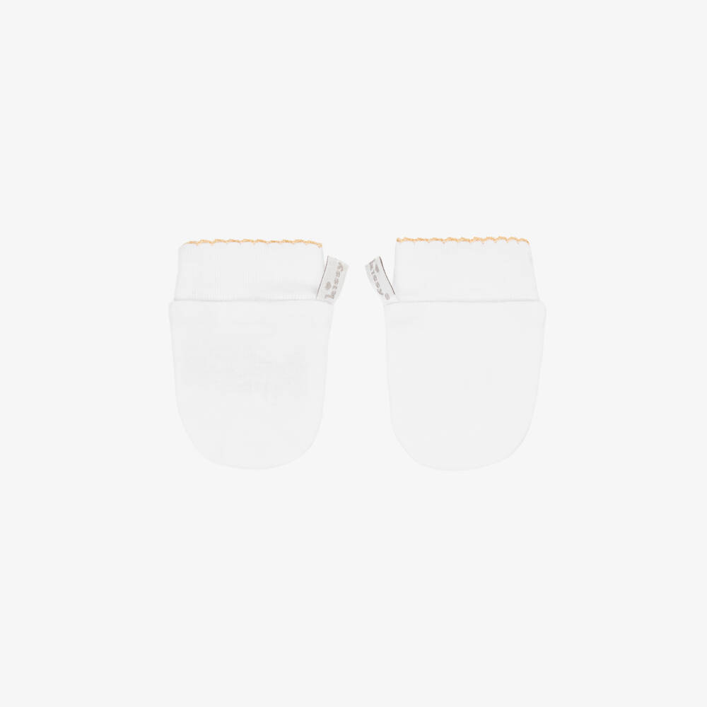 Kissy Kissy-قفازات دافئة من القطن بيما بنقشة دب للأطفال | Childrensalon