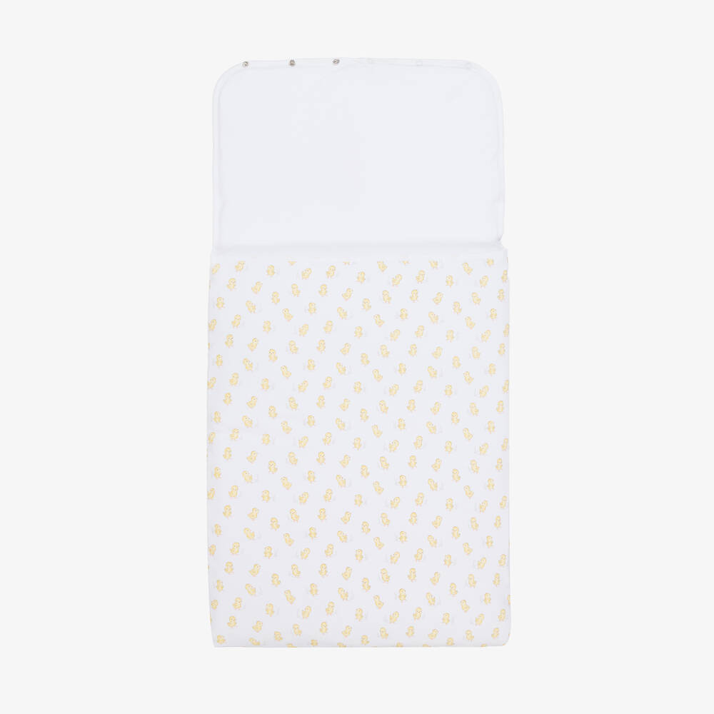 Kissy Kissy-White Cheery Chicks Baby Nest (76cm) | Childrensalon