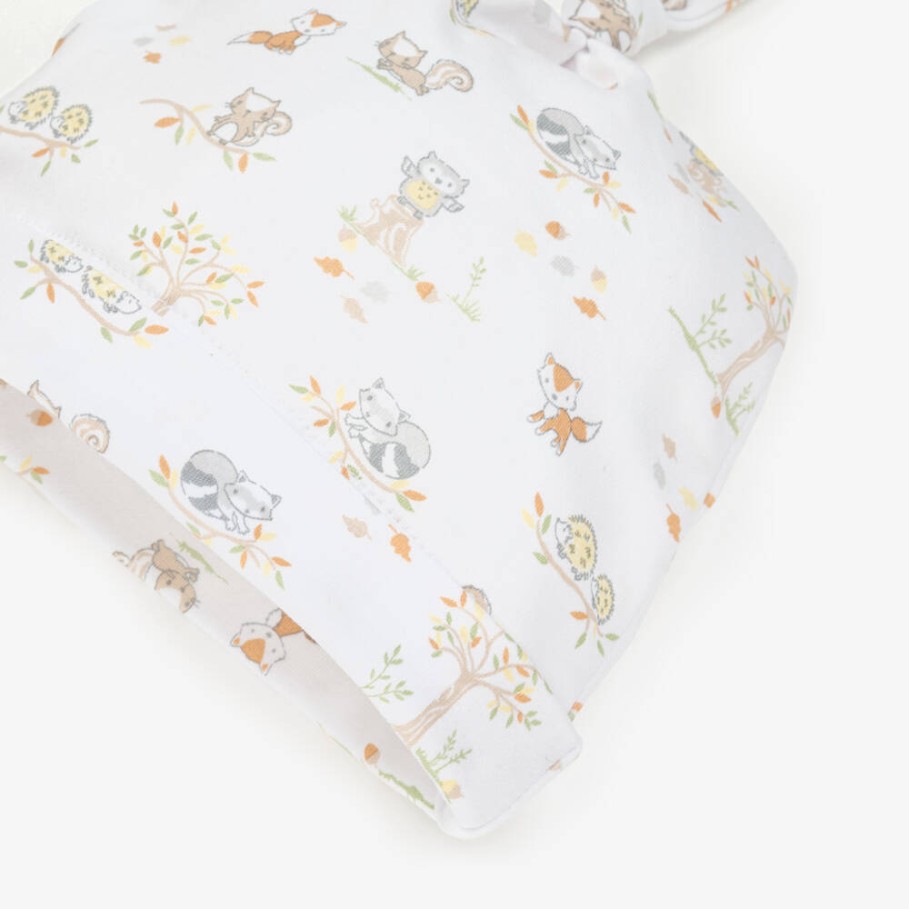 Kissy Kissy-قبعة بيما بيضاء للغابة النقية | Childrensalon