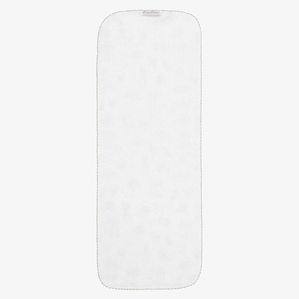 Kissy Kissy-White Forest Print Baby Muslin | Childrensalon