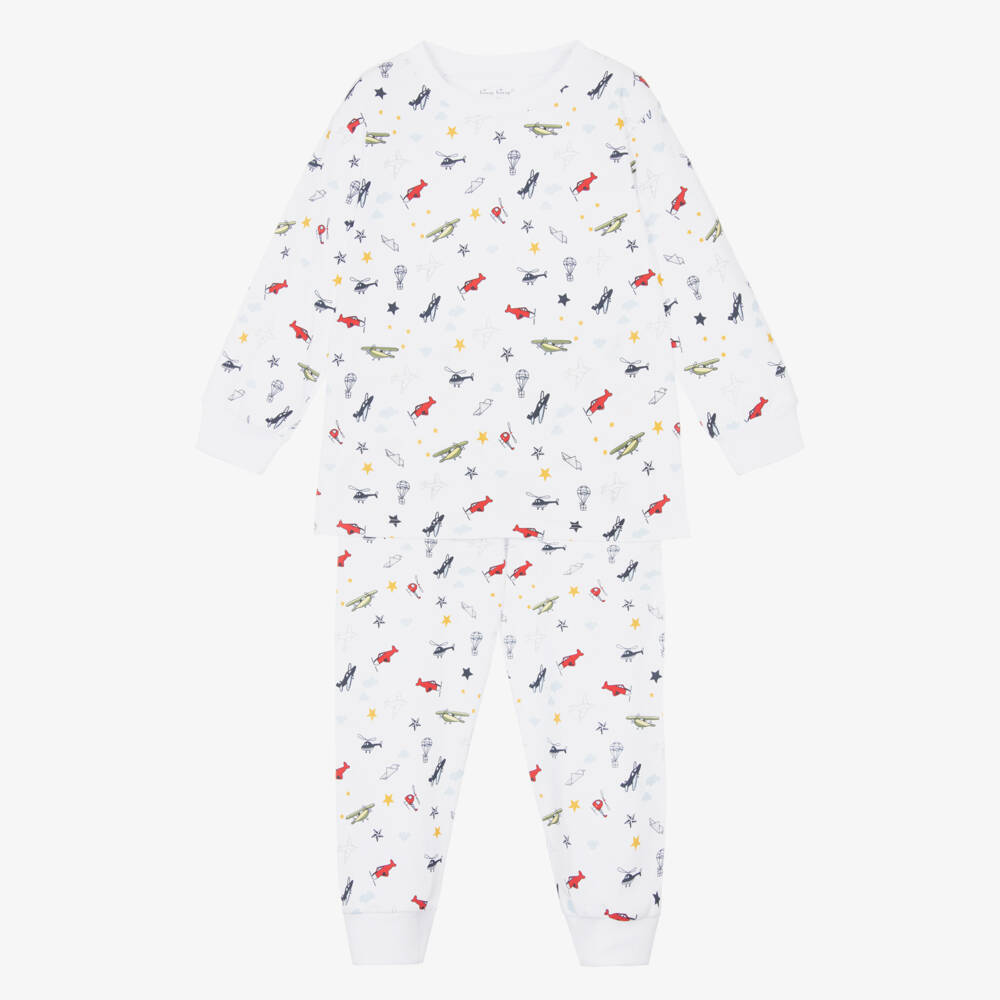 Kissy Kissy-Белая пижама из хлопка пима | Childrensalon