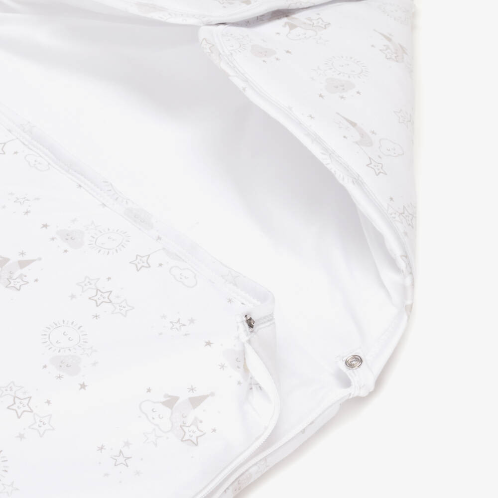 Kissy Kissy-عش الطفل القطني الأبيض النقي | Childrensalon