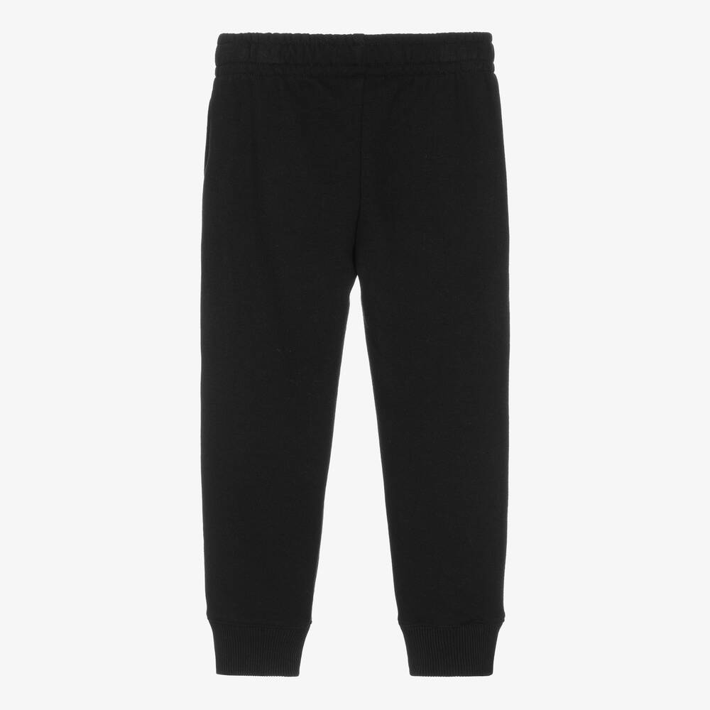 Lacoste-Black Jersey Joggers | Childrensalon