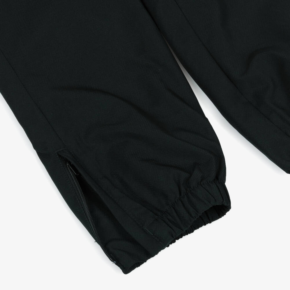 Lacoste-Boys Green & Black Water Repellent Tracksuit | Childrensalon