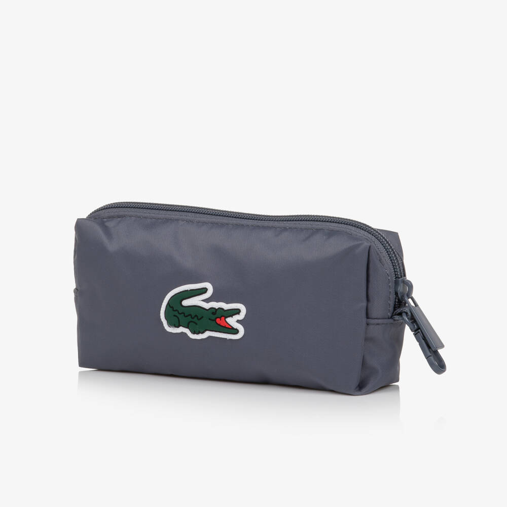 Lacoste-Boys Grey Backpack With Pencil Case (44cm) | Childrensalon