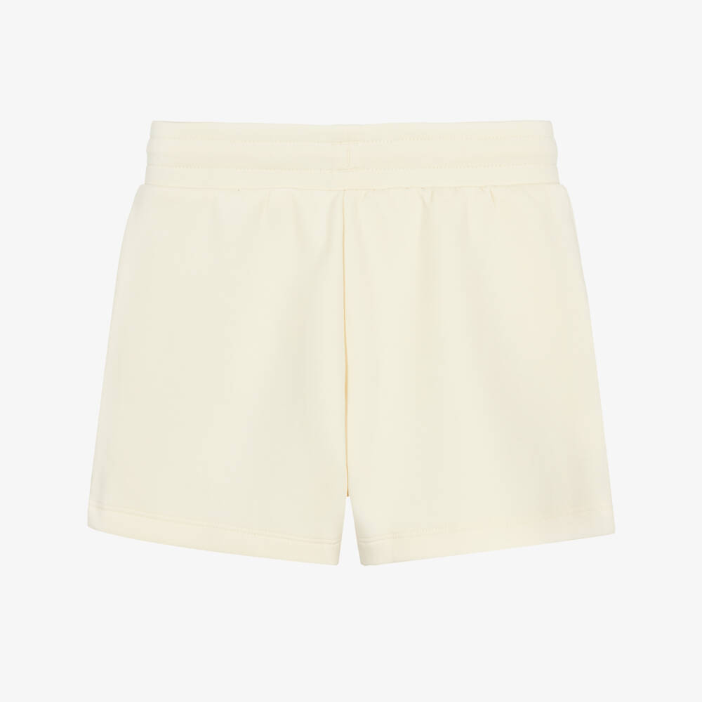 Lacoste-Ivory Tennis Shorts | Childrensalon
