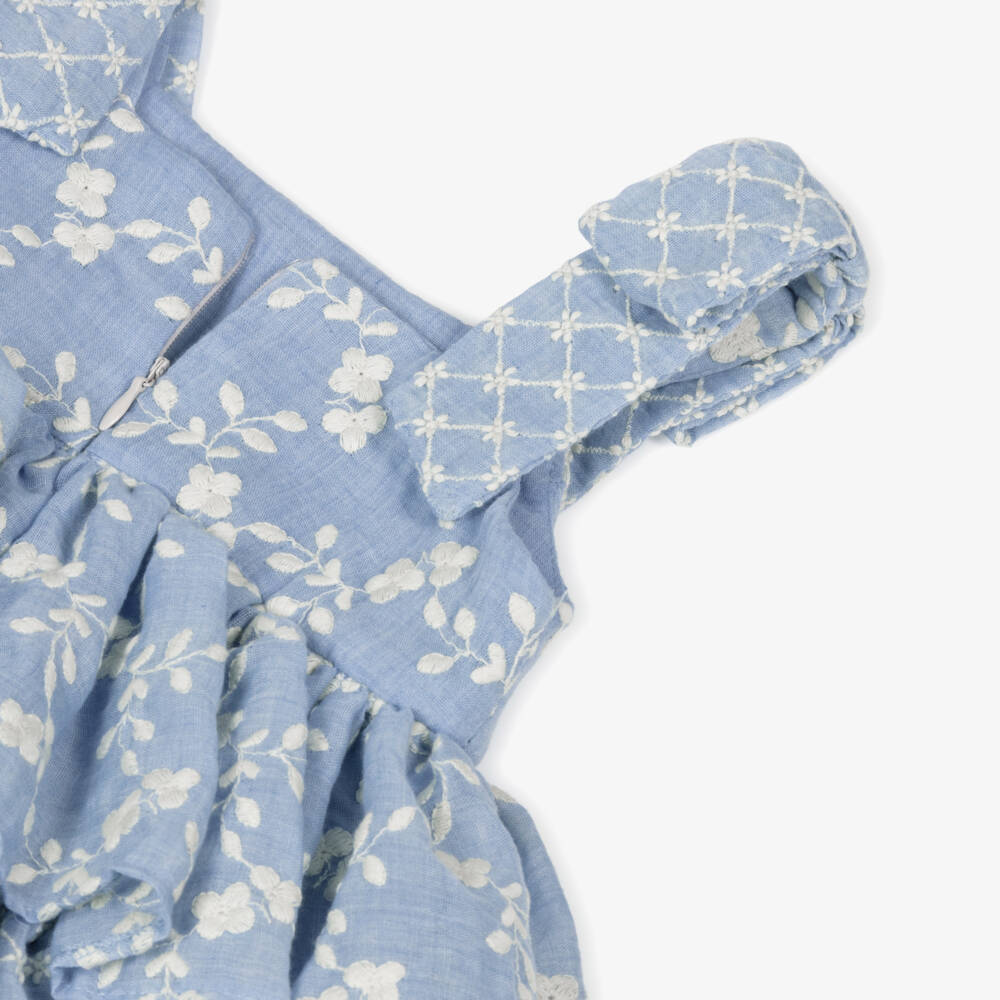 Lapin House White and Blue Flower Print Set main image 1
