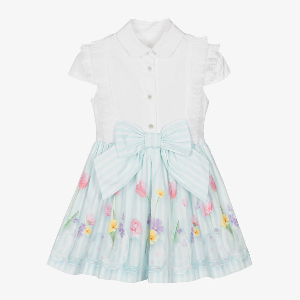 LAPIN HOUSE - Pleated Sailor Dress - White