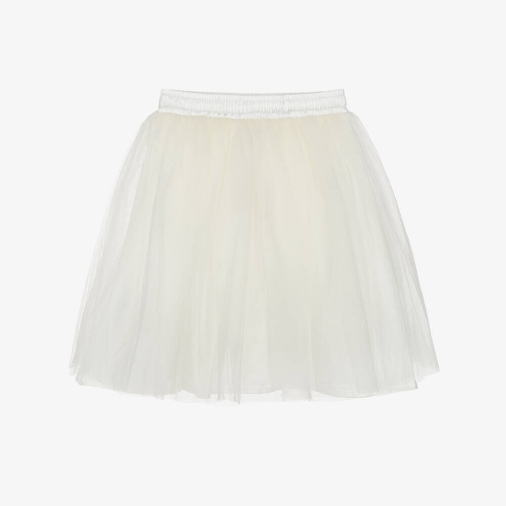 Le Chic-تنورة تول لون عاجي للبنات | Childrensalon