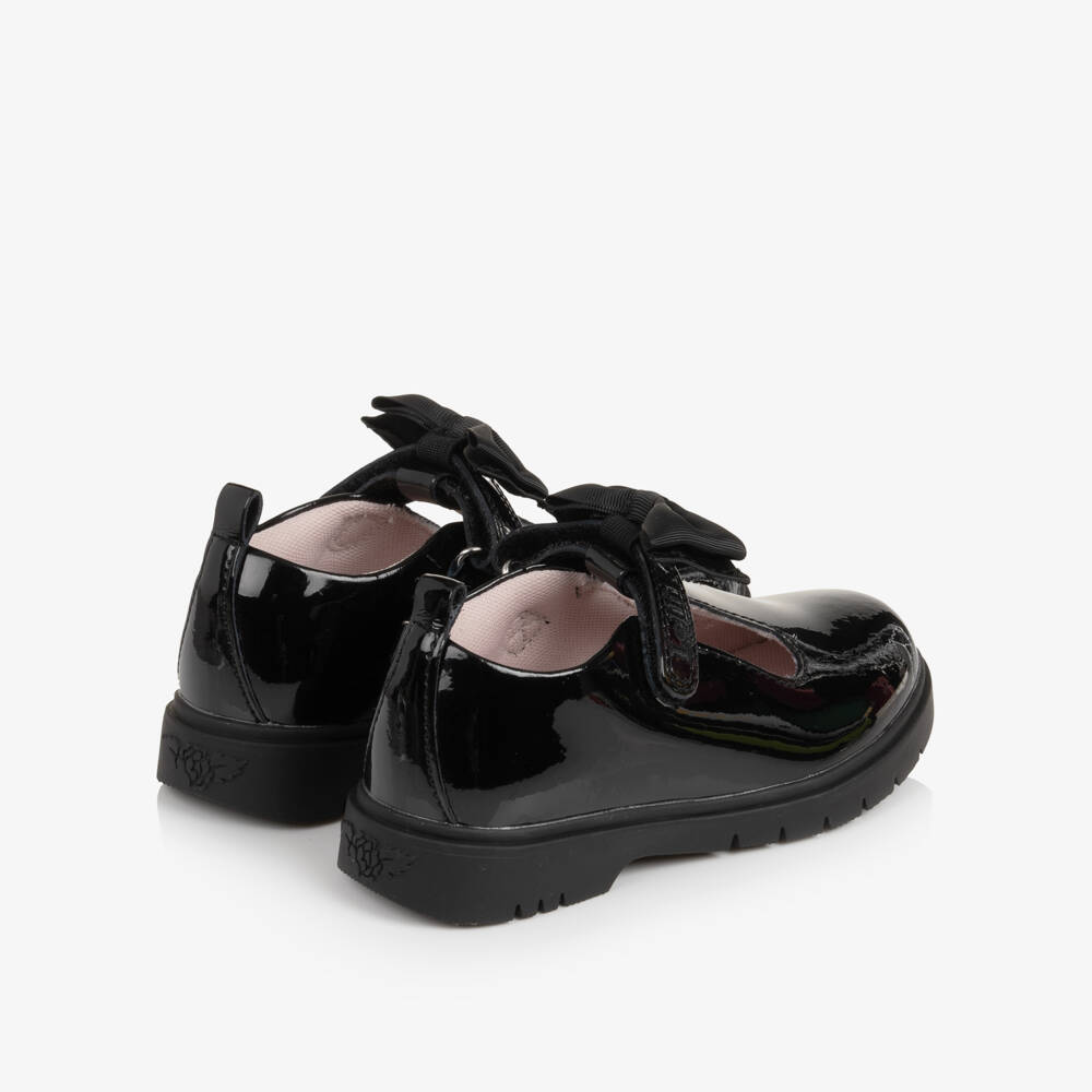 Lelli Kelly-Girls Black Patent Leather Kaya T-Bar School Shoes | Childrensalon