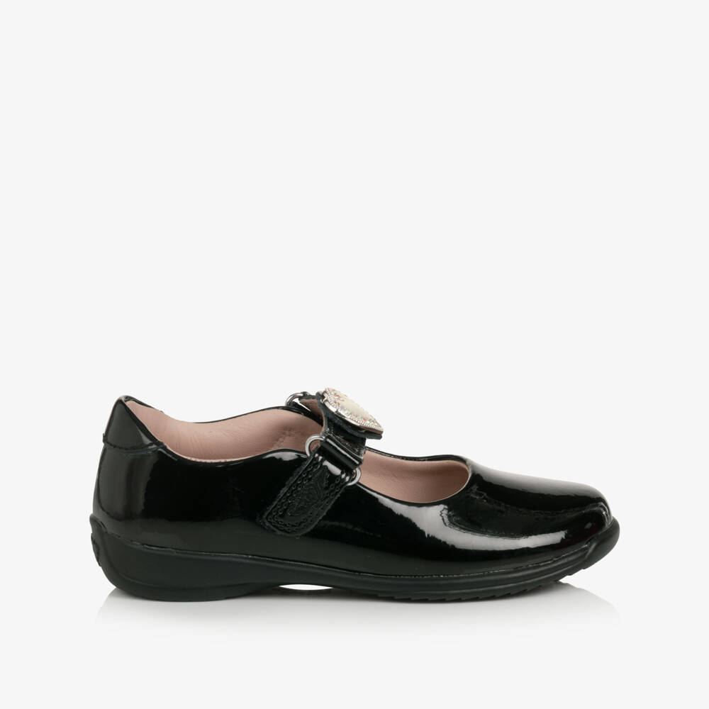 Lelli Kelly-Girls Black Patent Leather Shoes with Changeable Straps (F width) | Childrensalon