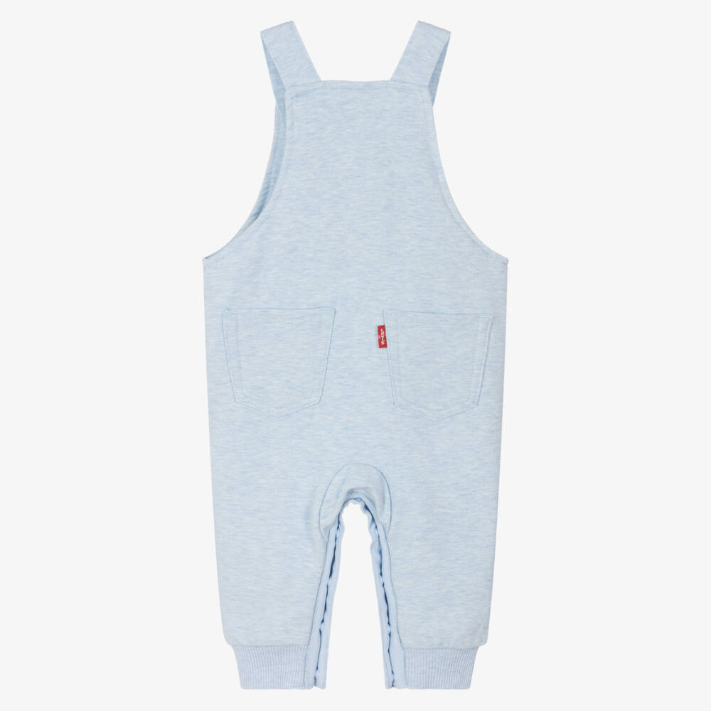 Levi's-Baby Boys Blue Cotton Dungarees | Childrensalon