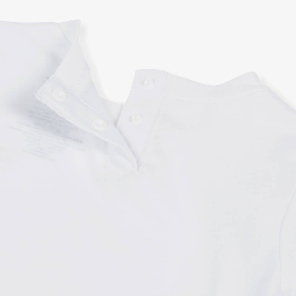 Levi's-Baby Boys Navy Blue Shorts Set with Red Batwing Logo | Childrensalon