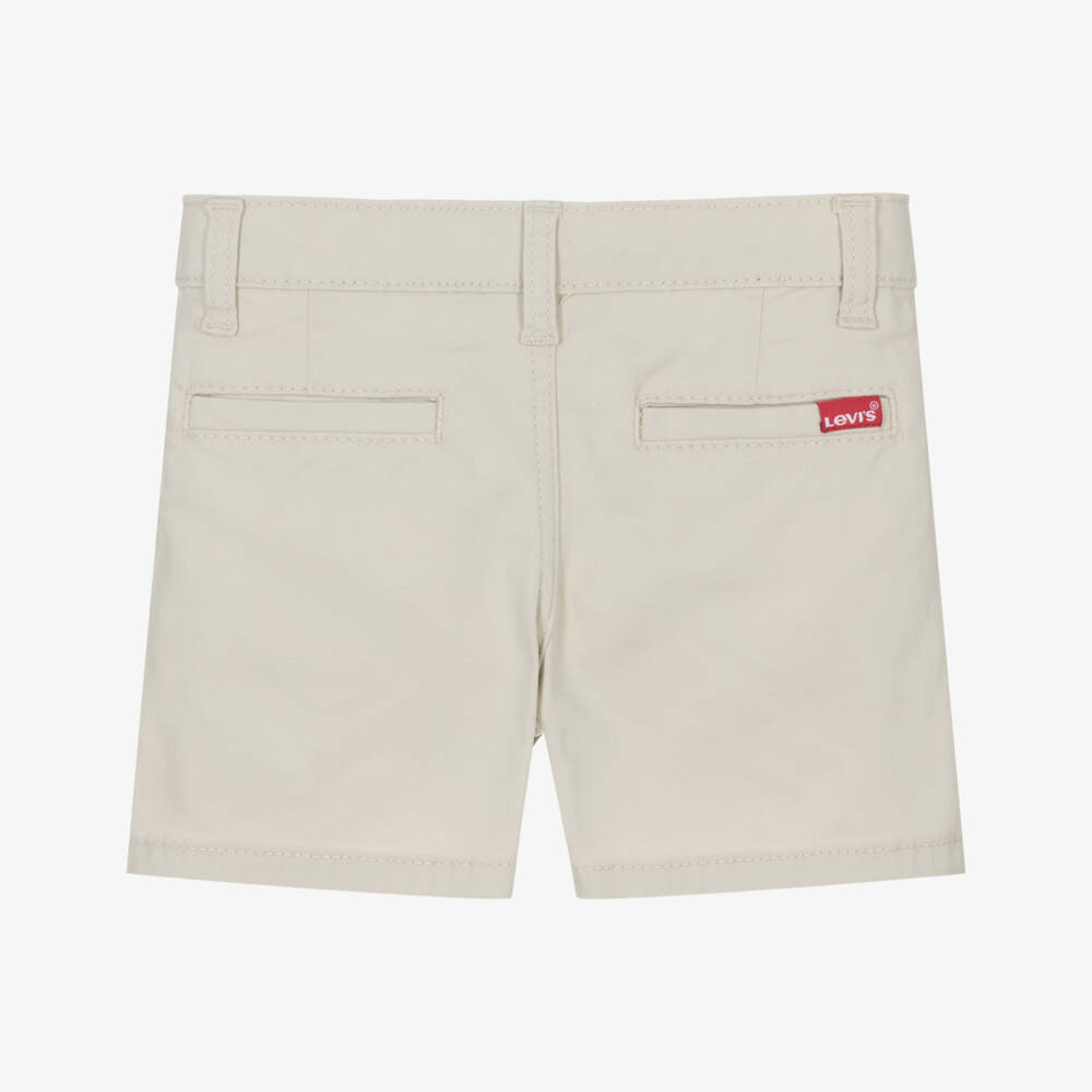 Levi's-Бежевые хлопковые шорты чинос для мальчиков | Childrensalon