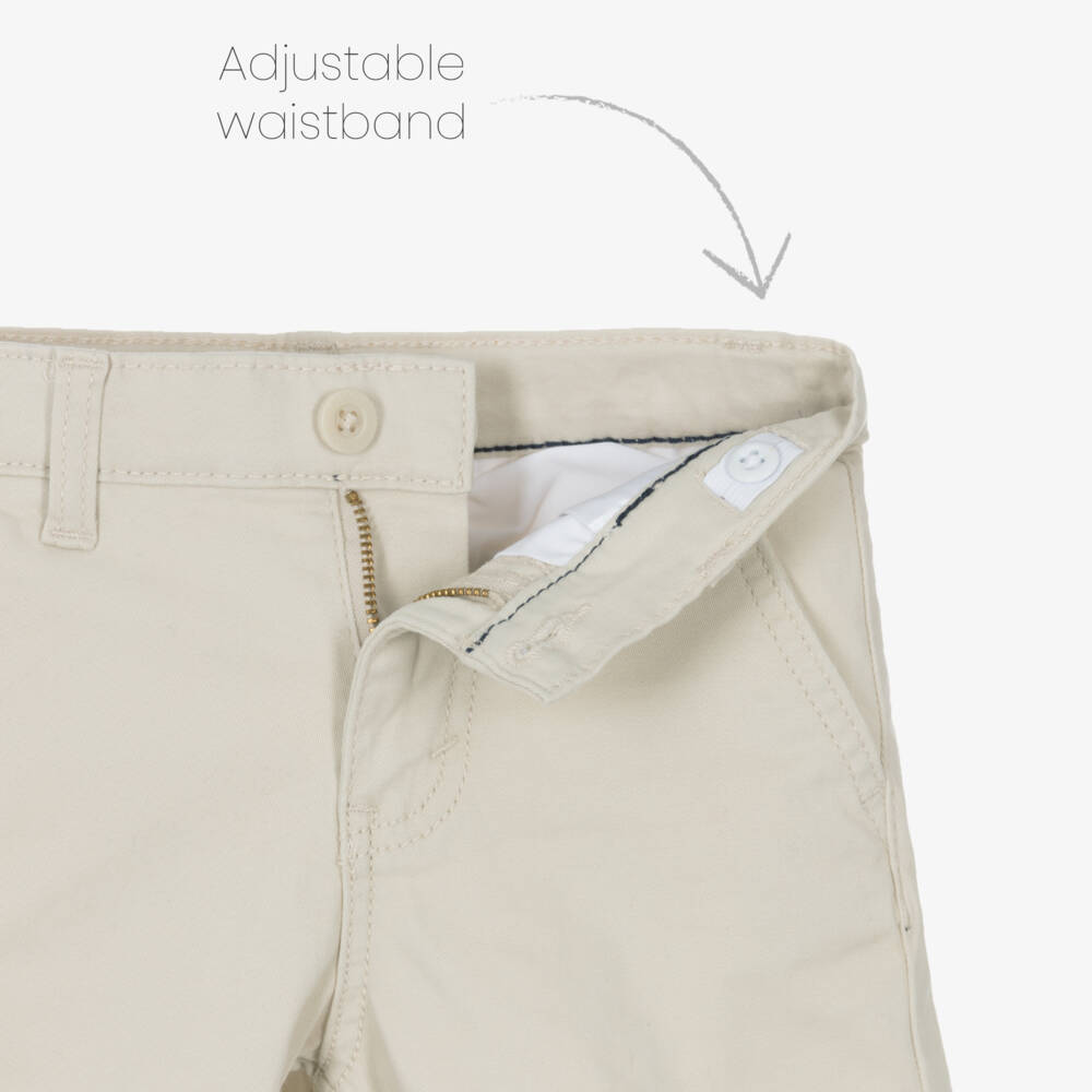 Levi's-Бежевые хлопковые шорты чинос для мальчиков | Childrensalon