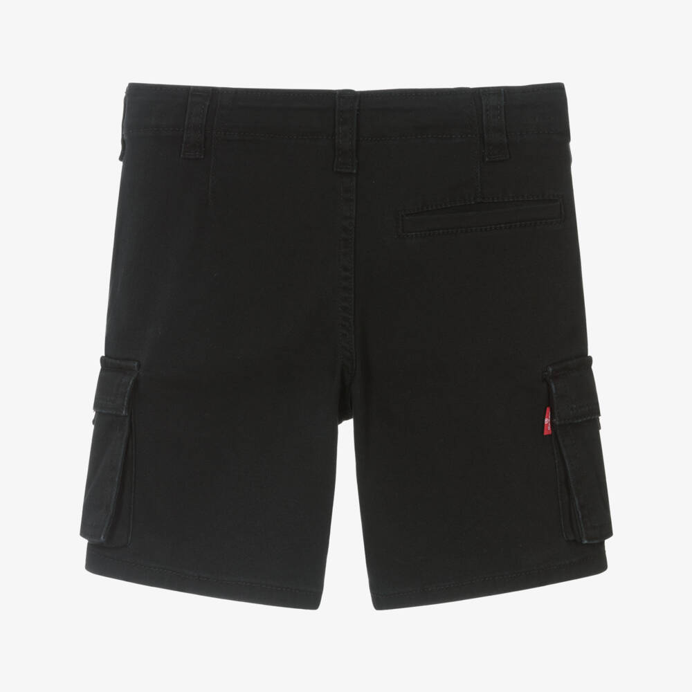 Levi's-Чёрные хлопковые шорты карго для мальчиков | Childrensalon