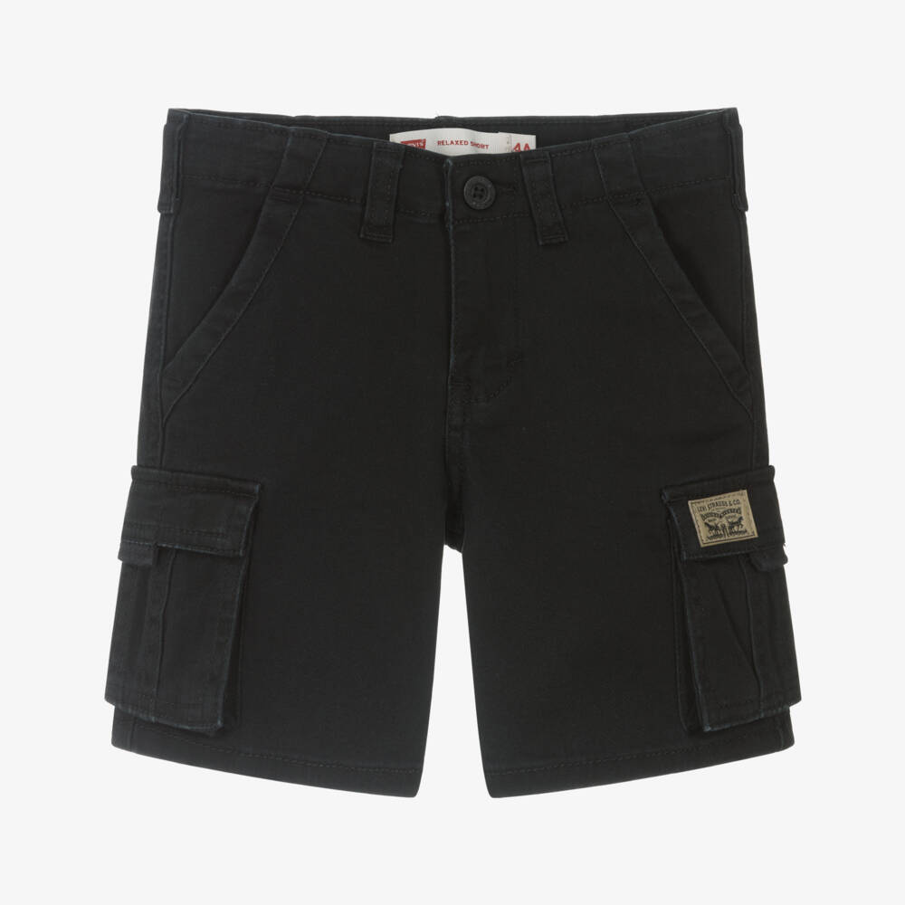 Levi's-Чёрные хлопковые шорты карго для мальчиков | Childrensalon