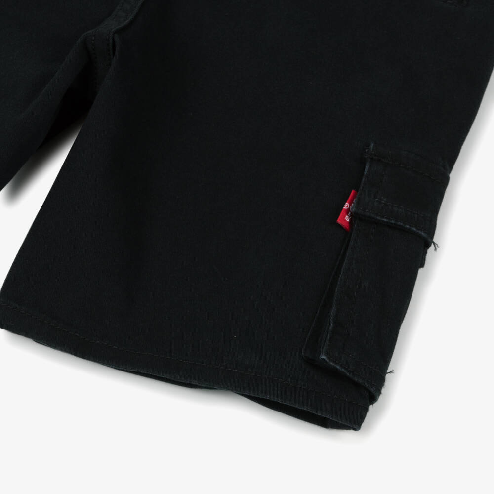 Levi's-Чёрные хлопковые шорты карго для мальчиков | Childrensalon