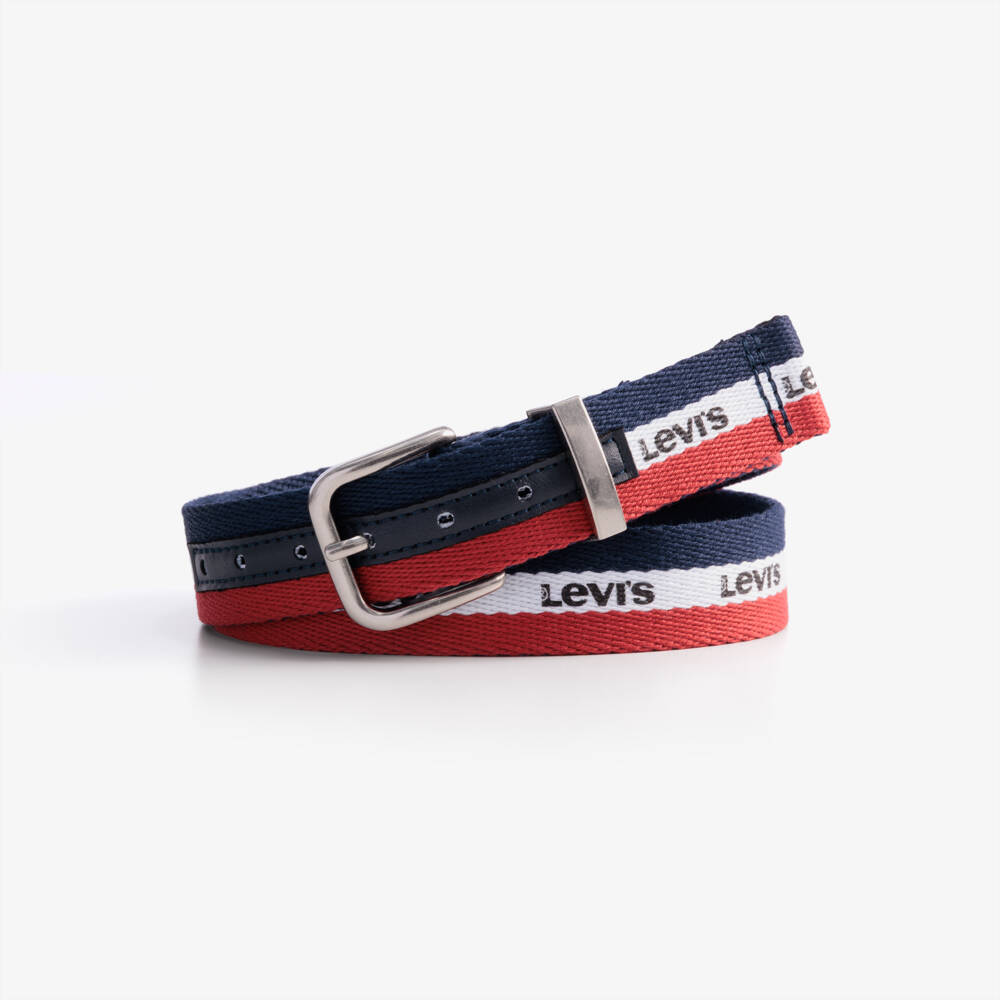 Levi's-Сине-красный ремень для мальчиков | Childrensalon