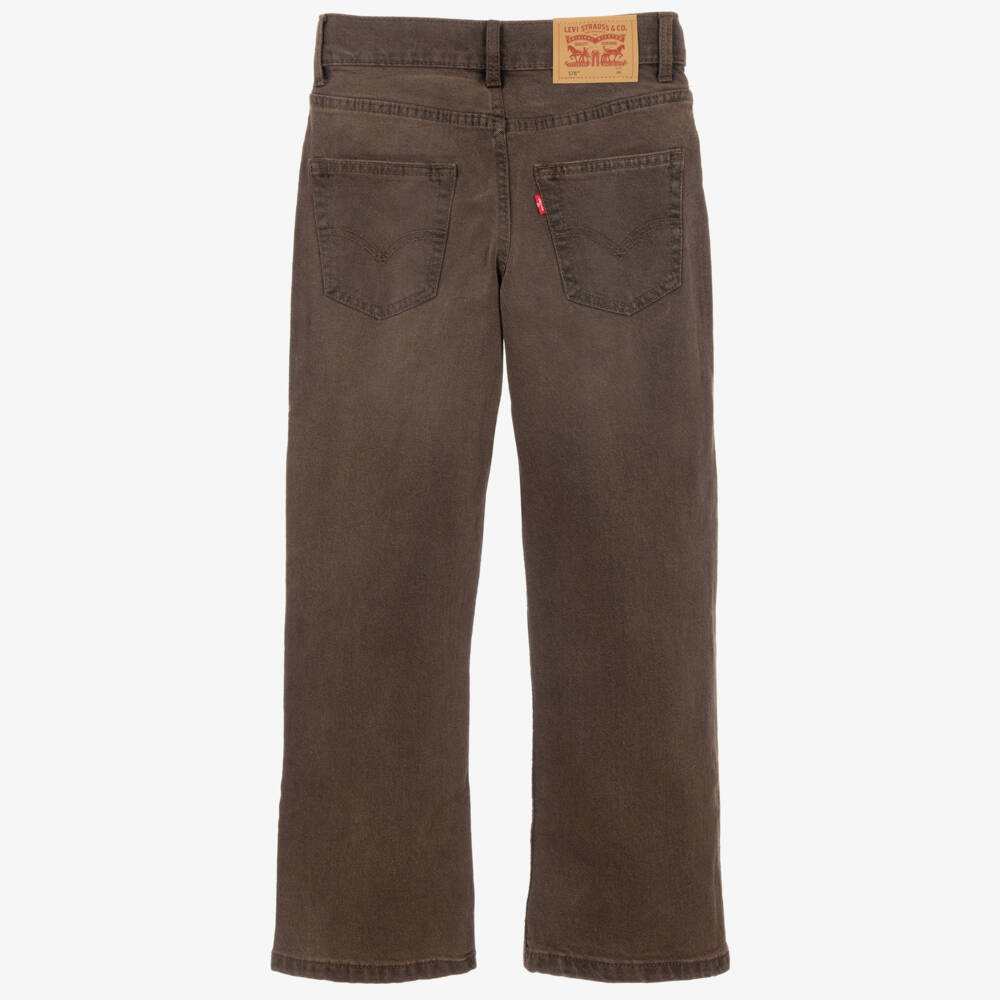 Levi's-Boys Brown 578 Baggy Jeans | Childrensalon