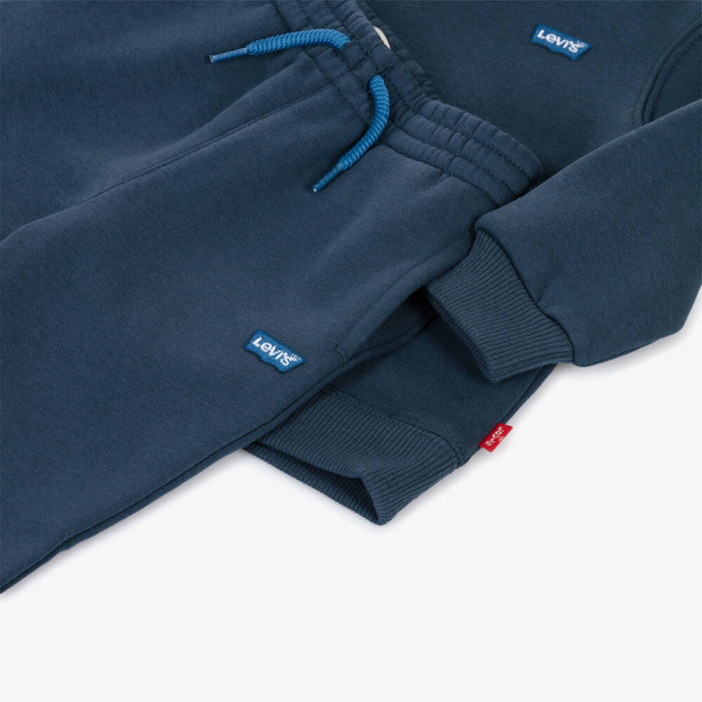 Levi's-Спортивный костюм синий хлопковый Batwing для мальчиков | Childrensalon