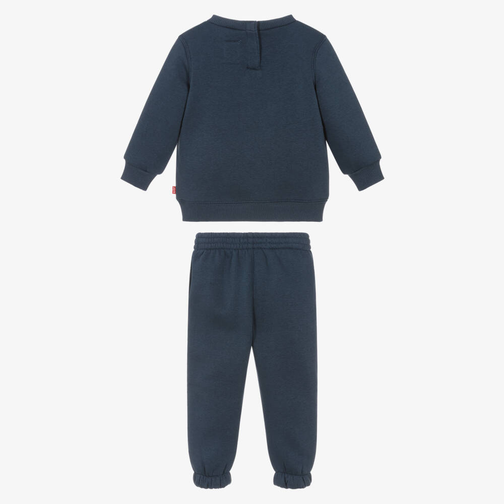 Levi's-Спортивный костюм синий хлопковый Batwing для мальчиков | Childrensalon