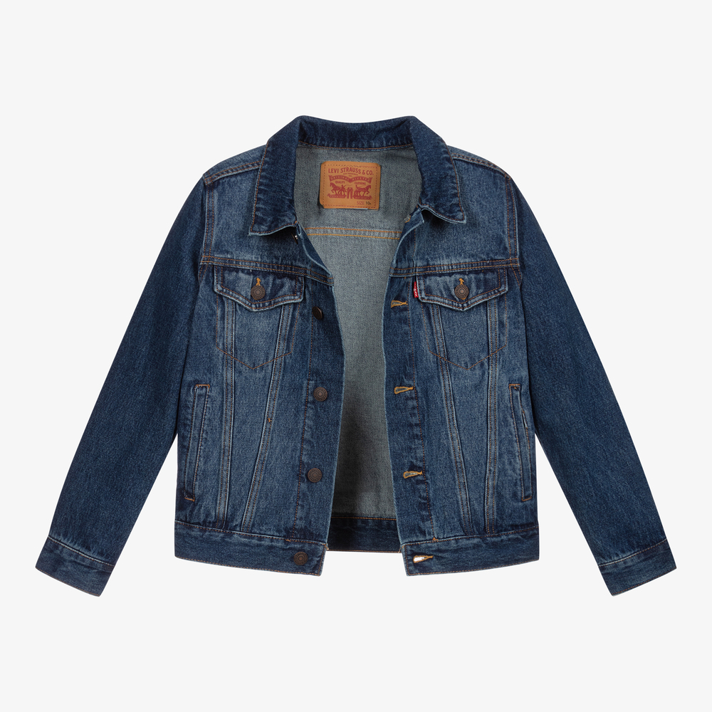 Levi's-Синяя джинсовая куртка для подростков | Childrensalon