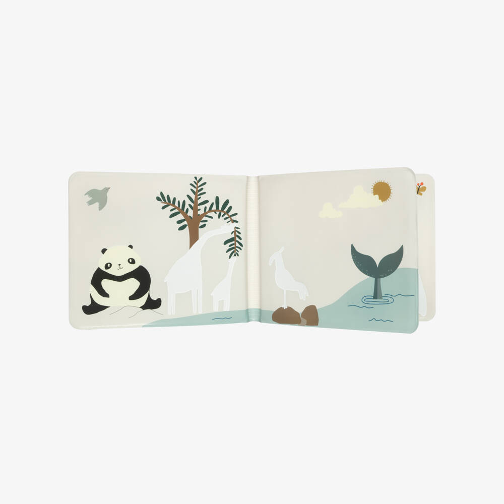 Liewood-Animal Print Magic Bath Book for Baby (17cm) | Childrensalon